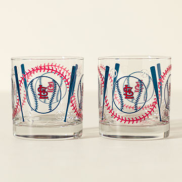 MLB Stitch Grip Glass - Set of 2
