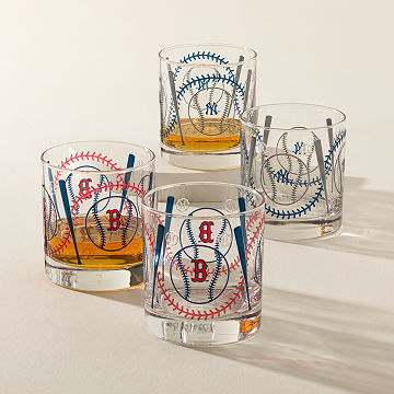 MLB Stitch Grip Glass - Set of 2