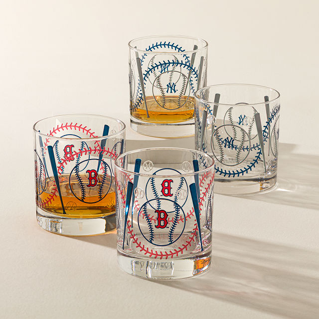 MLB Stitch Grip Glass - Set of 2