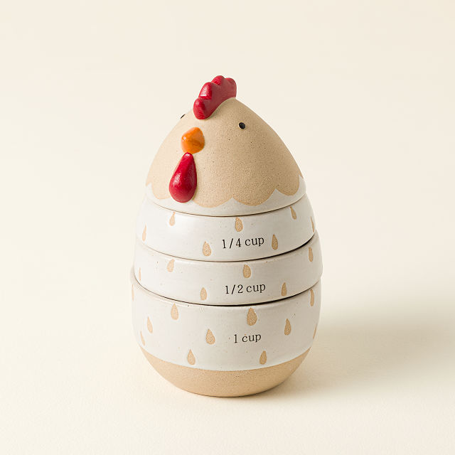 Kitchen Chicken Measuring Cups