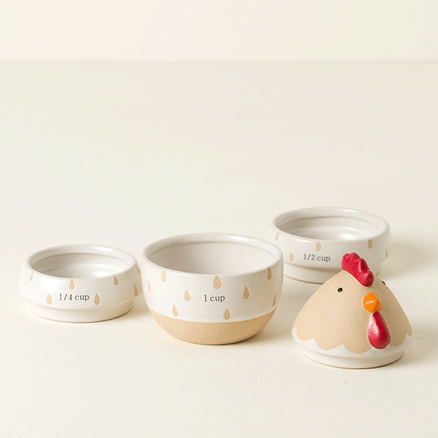 Kitchen Chicken Measuring Cups