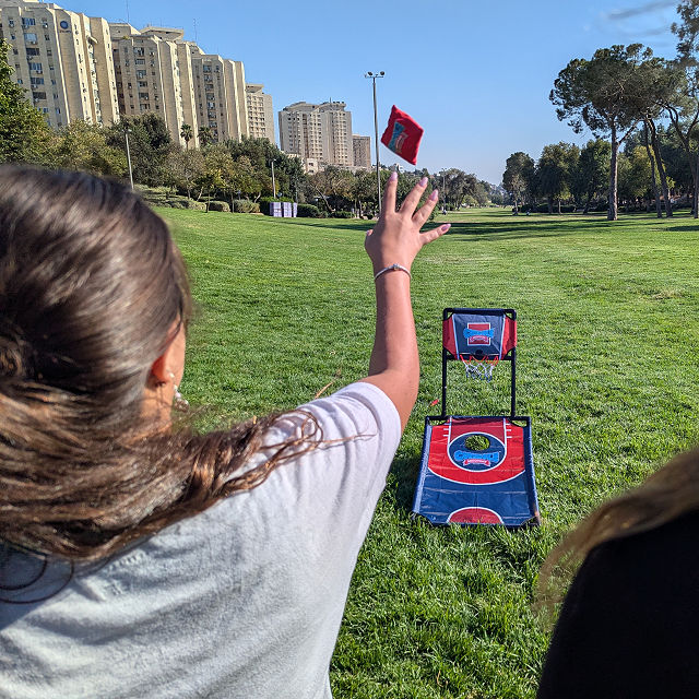 Cornhole Basketball Indoor/Outdoor Game