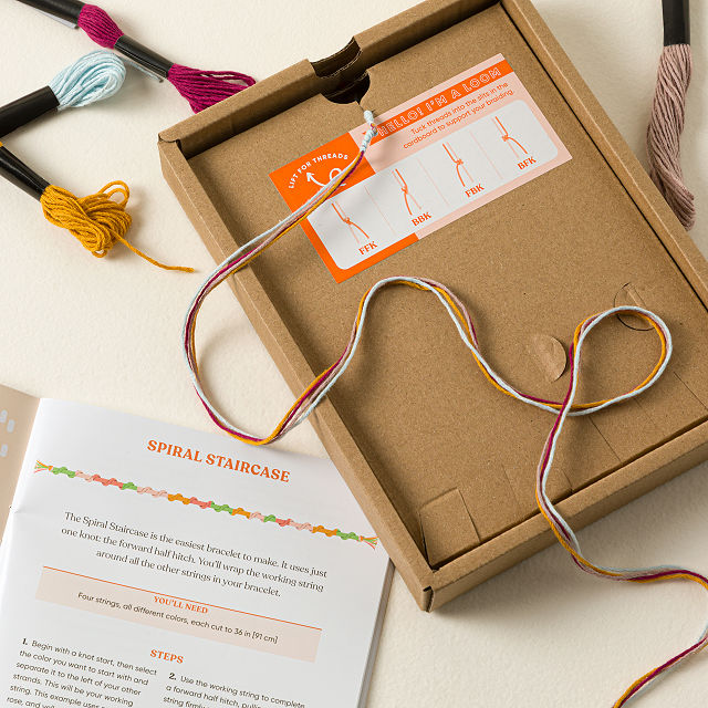 Retro Vibes Friendship Bracelet Kit