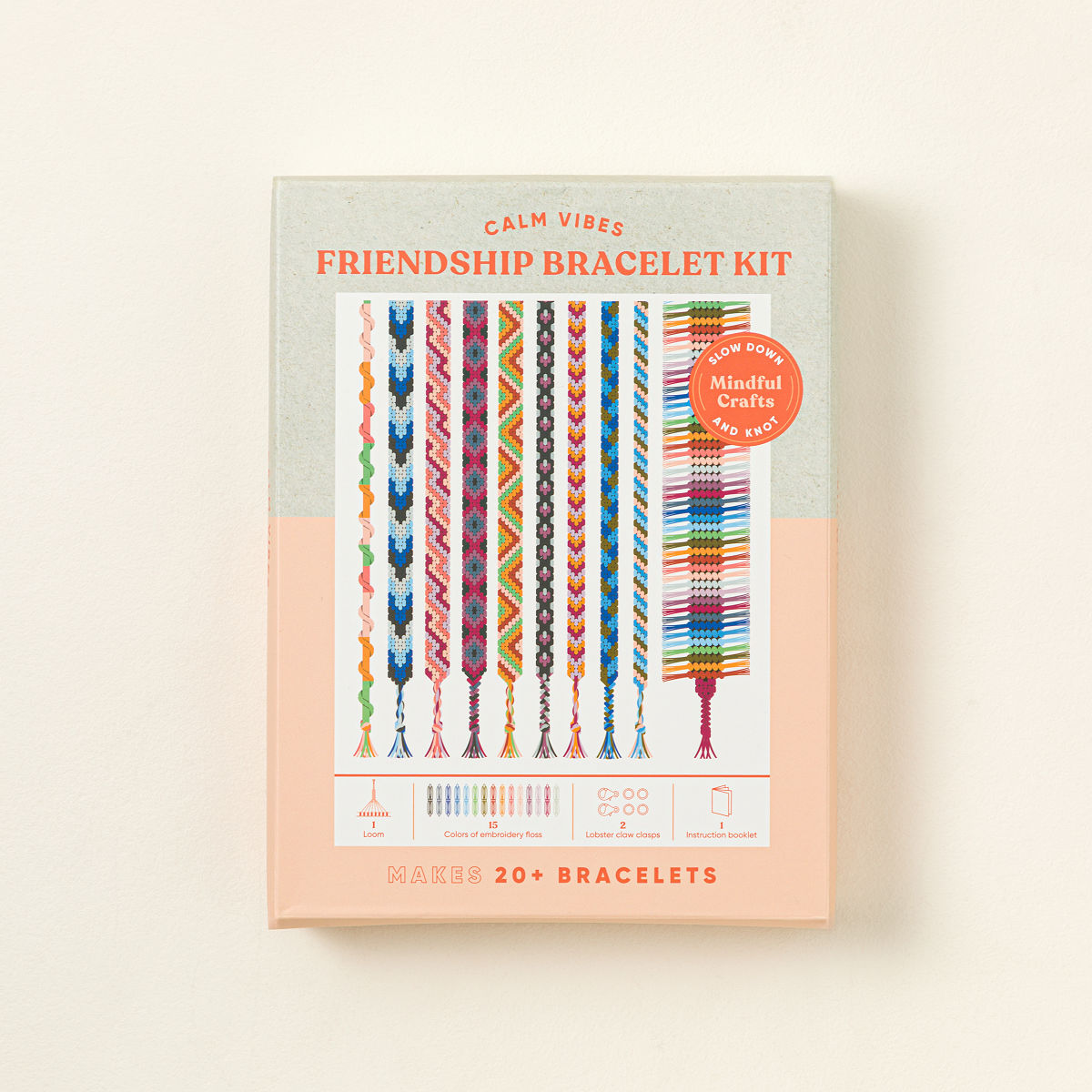 Retro Friendship Bracelet Kit