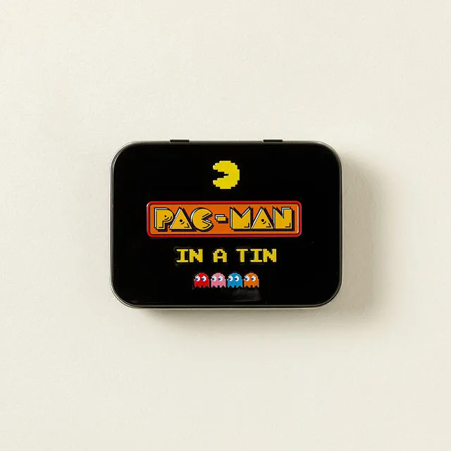 Uncommon Goods | Pac-Man Arcade in a Tin | Pocket Pac-Man