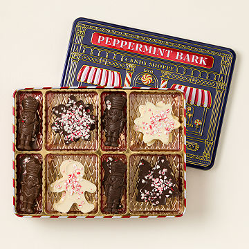 Holiday Peppermint Bark Gift Tin