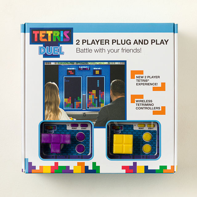 Two-Player Plug & Play Tetris