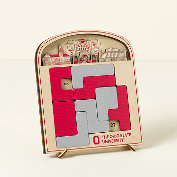 College Daily Puzzle Challenge Calendar