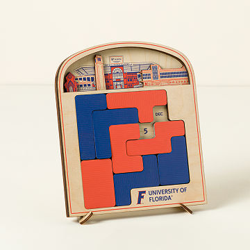 College Daily Puzzle Challenge Calendar
