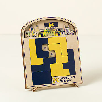 College Daily Puzzle Challenge Calendar