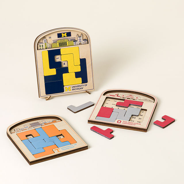 College Daily Puzzle Challenge Calendar