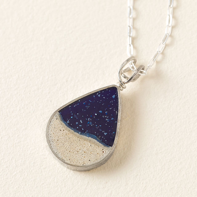 Beachscape Teardrop Necklace