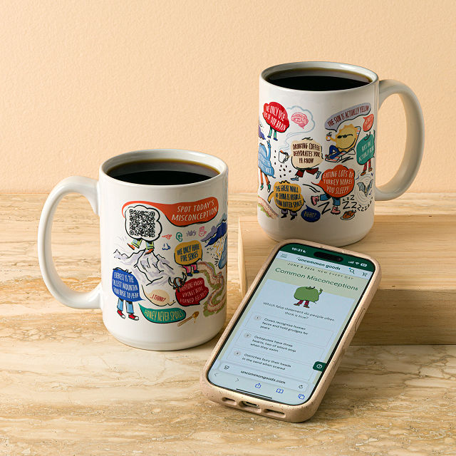 Common Misconceptions Trivia QR Mug