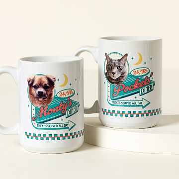 Custom Pet Diner Mug