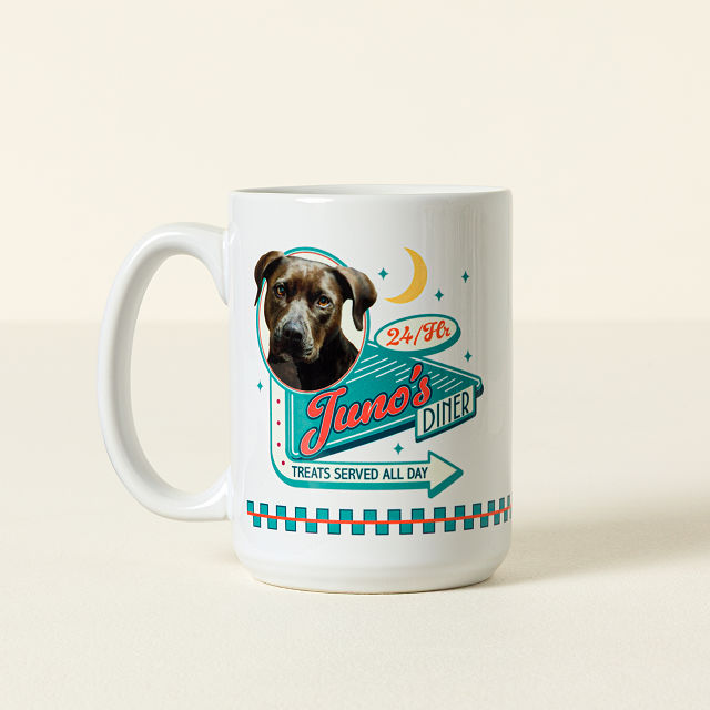 Custom Pet Diner Mug