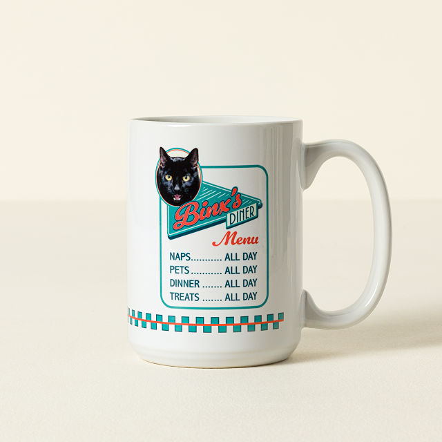 Custom Pet Diner Mug