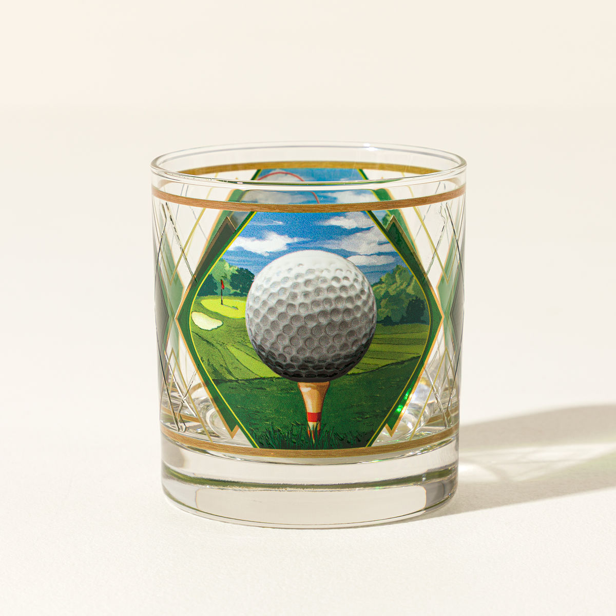Textured Golf Ball Glass - Nonpersonalized