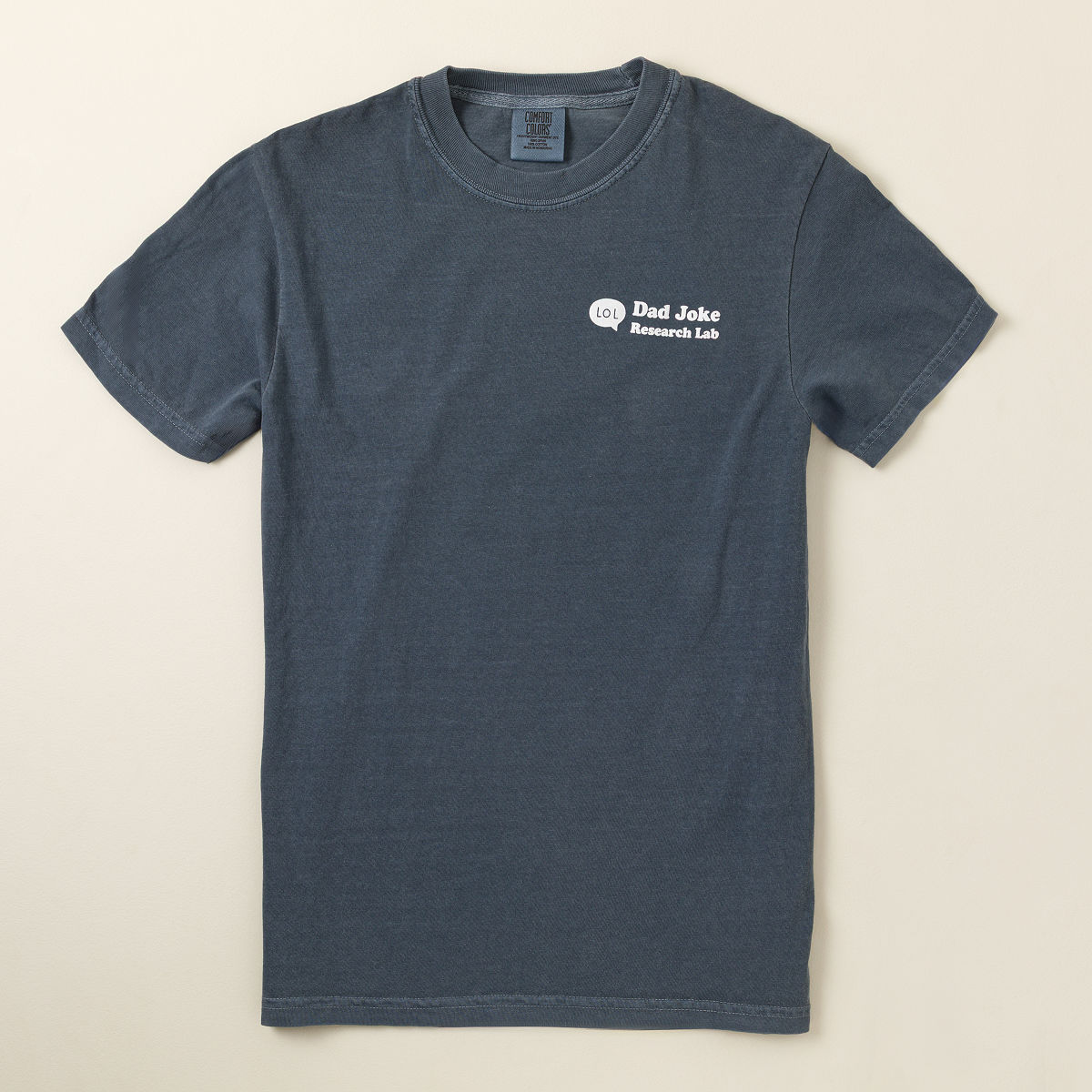 Scan at Your Own Risk Dad Joke QR Tee - Large