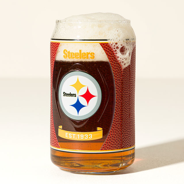NFL Touchdown Football Glass