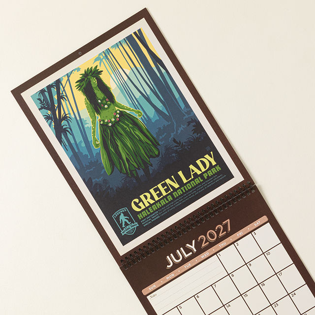 Legends of the National Parks Calendar