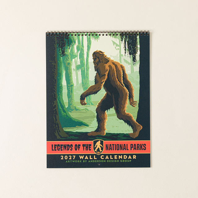 Legends of the National Parks Calendar