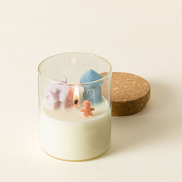 Snowy Cottage Candle