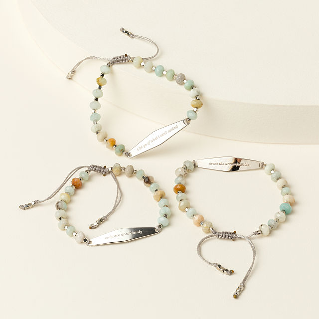 Anxiety Calming Mantra Bracelet