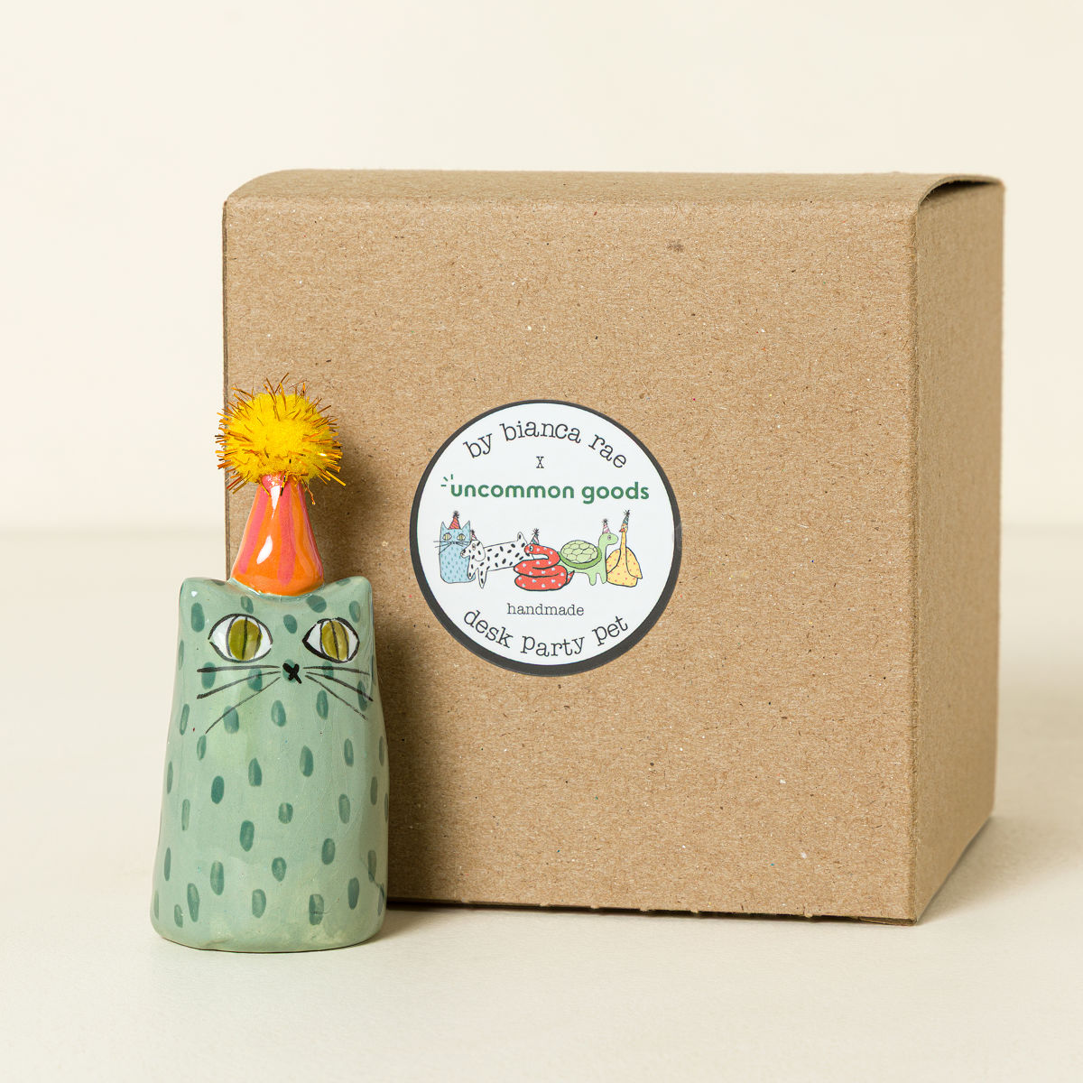 Handmade Desk Party Pets - Party Cat