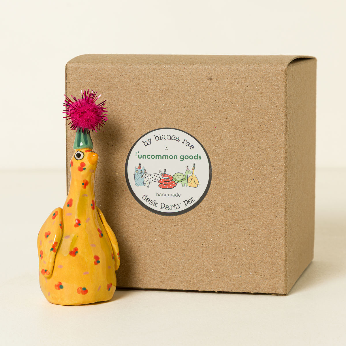 Handmade Desk Party Pets - Party Bird