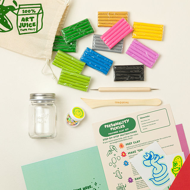 Sculpt Your Own Desktop Pickle Pals