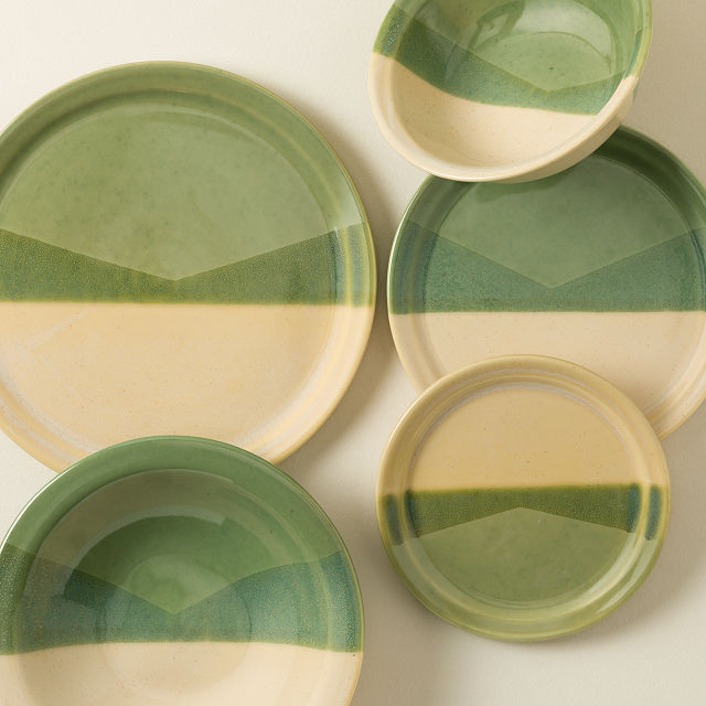 Sandstone Sage Ceramic Dinnerware