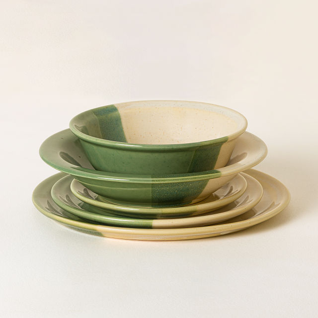 Sandstone Sage Ceramic Dinnerware