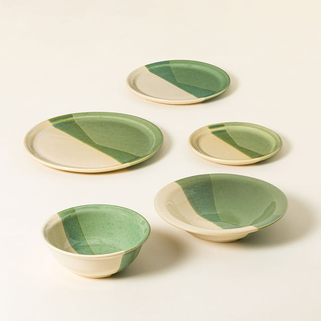 Sandstone Sage Ceramic Dinnerware