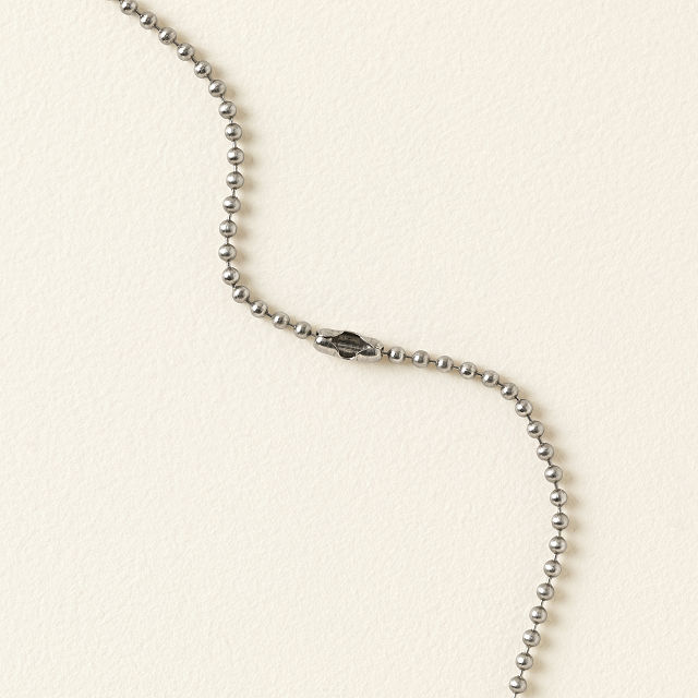 Hand-Stamped Men's Bar Necklace