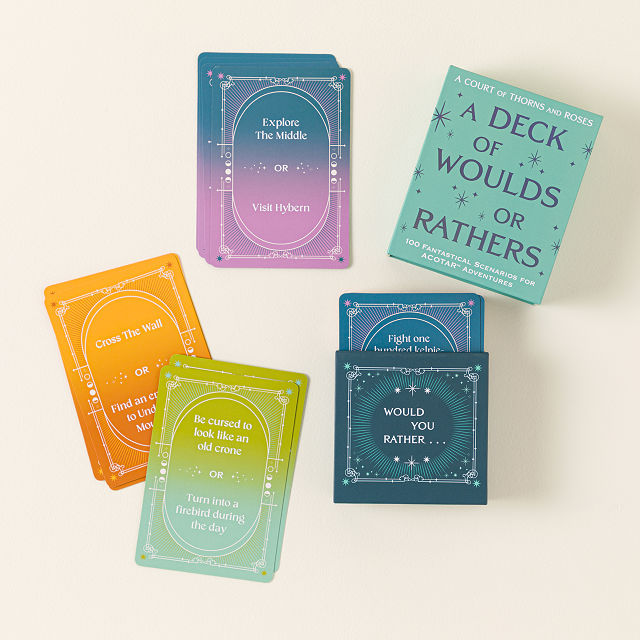 A Deck of Woulds or Rathers Game