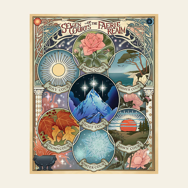 Seven Courts of the Faerie Realm Puzzle