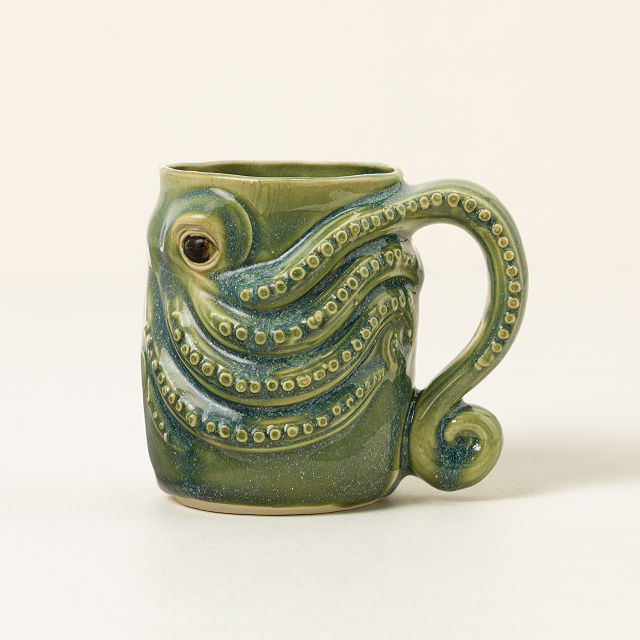 Ocean Depths Octopus Mug