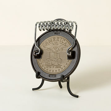 America 250 Cast Iron Grill Press