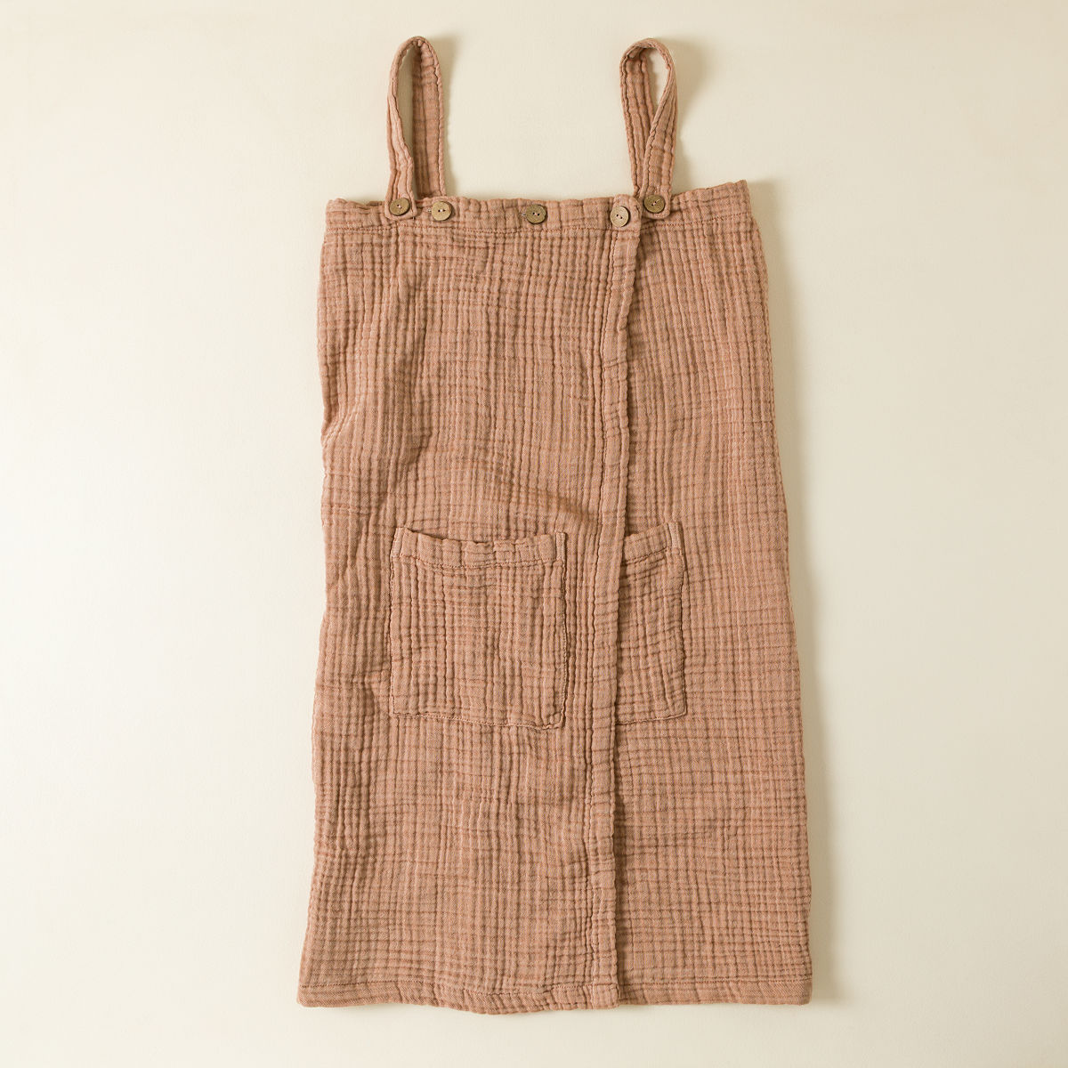 Lightweight Turkish Cotton Spa Dress - Blush Color - L/XL