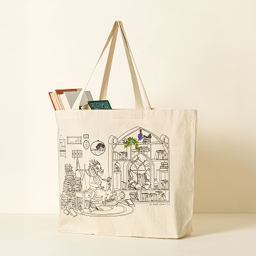 Stitch At Your Own Pace Book Dragon Tote