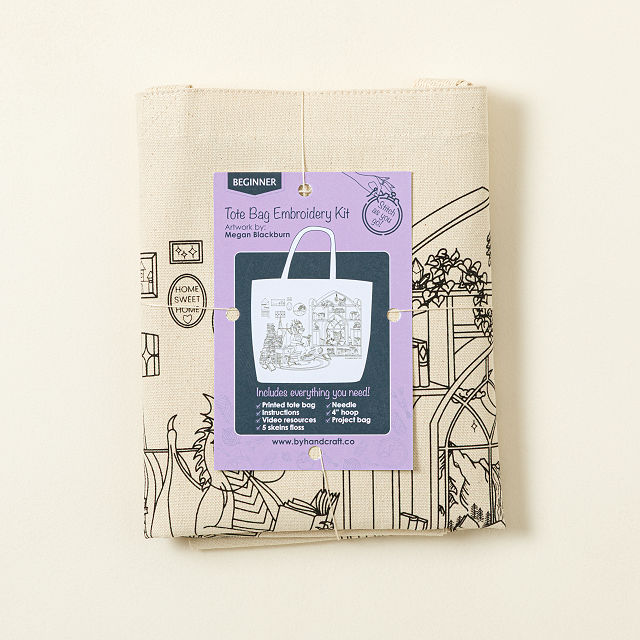 Stitch At Your Own Pace Book Dragon Tote