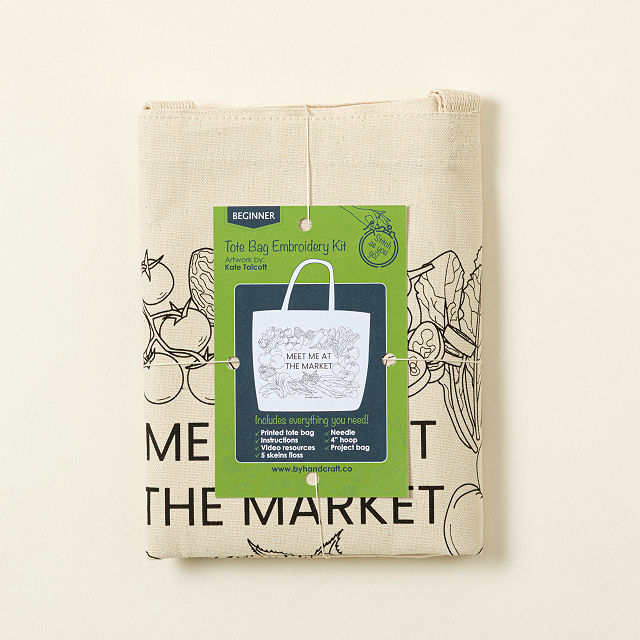 Stitch At Your Own Pace Market Tote