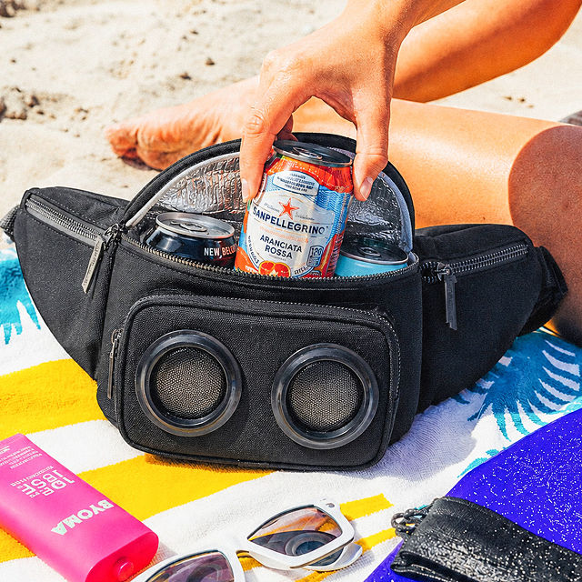 Bluetooth Speaker Cooler Fanny Pack