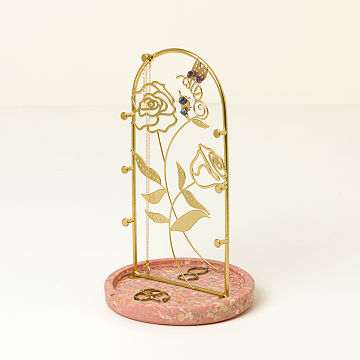 Blooming Garden Trellis Jewelry Stand