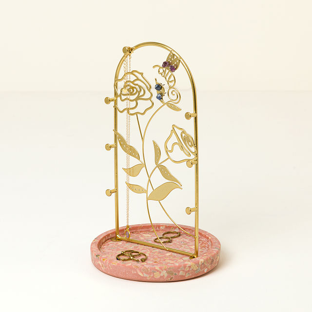 Blooming Garden Trellis Jewelry Stand