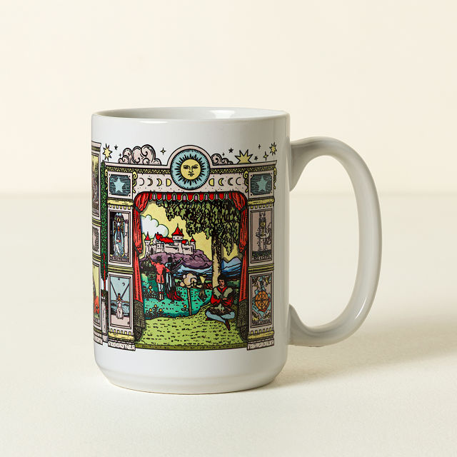 Daily Tarot Reading QR Mug