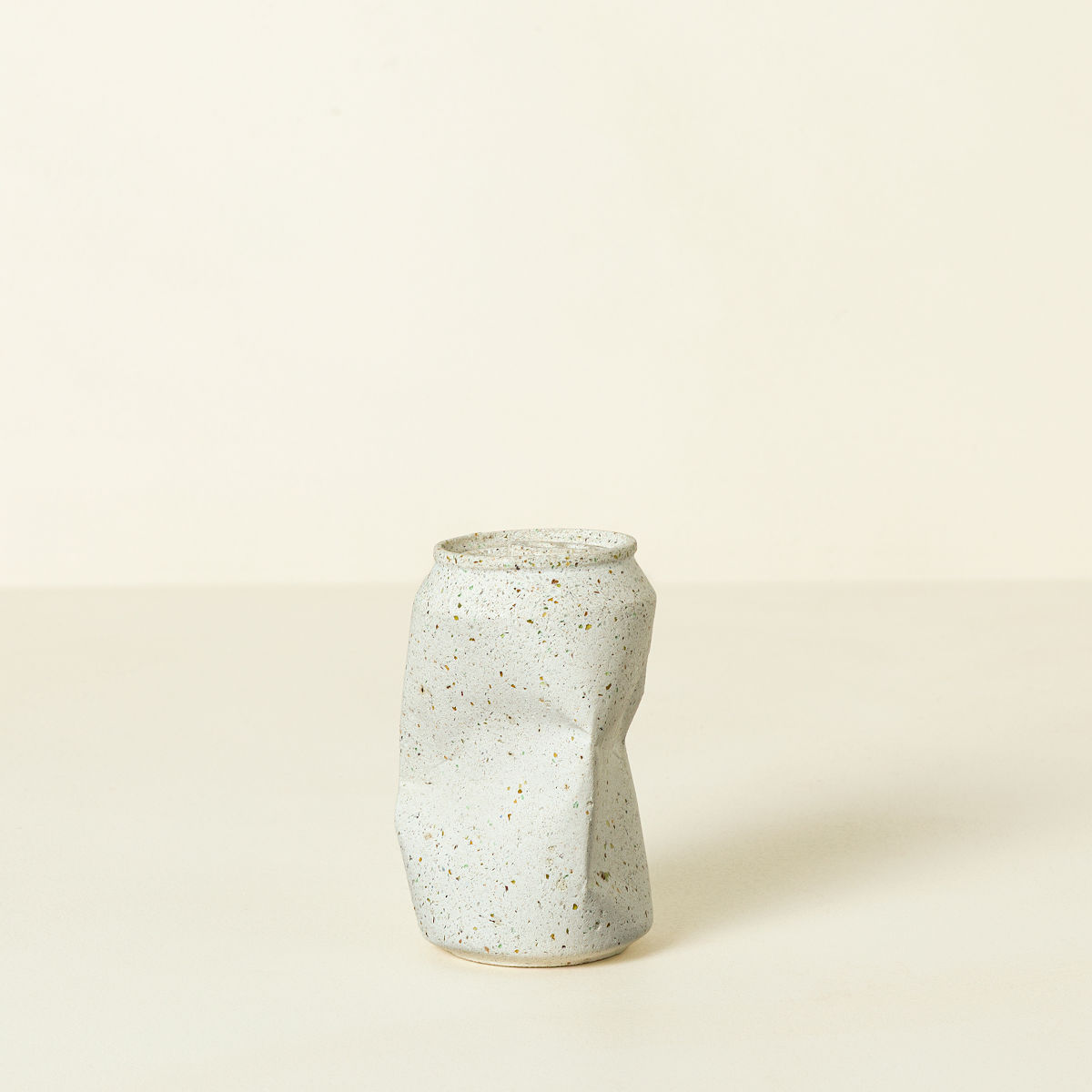 Terrazzo Concrete Garbage Vases - Soda Can