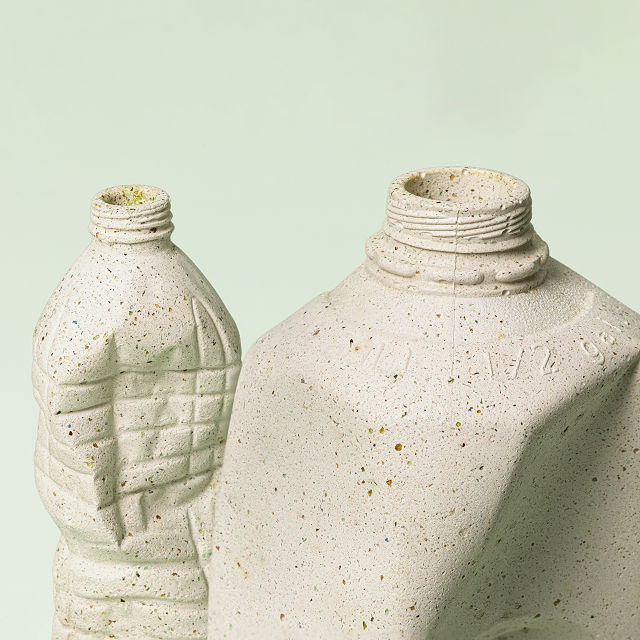 Terrazzo Concrete Garbage Vases