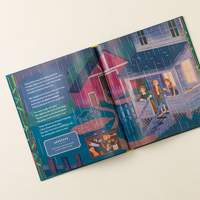 Kids First Nancy Drew Mystery Puzzle Book