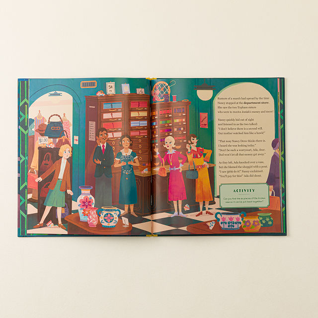 Kids First Nancy Drew Mystery Puzzle Book